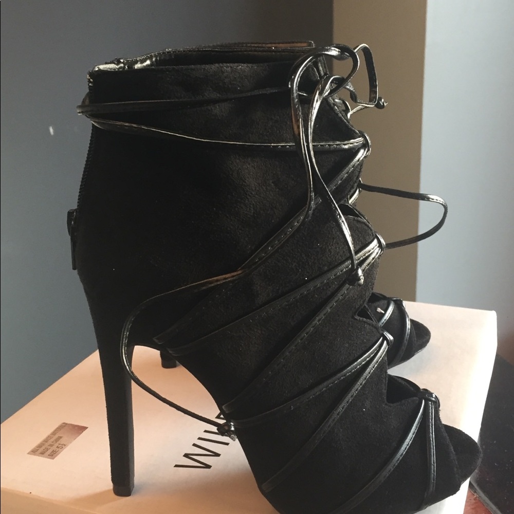 Black booties